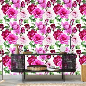 Papier Peint Des Roses Aux Couleurs Tendance – Image 5