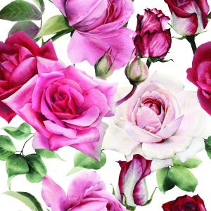 Papier Peint Des Roses Aux Couleurs Tendance – Image 1