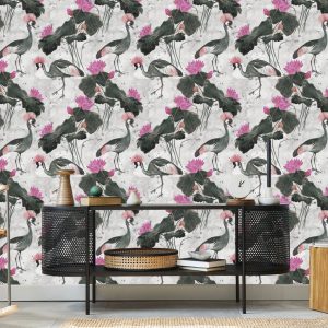 Papier Peint Beaux Oiseaux Et Fleurs – Image 5