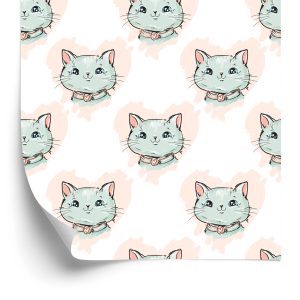 Papier Peint Pour Les Enfants - Chatons Souriants – Image 2