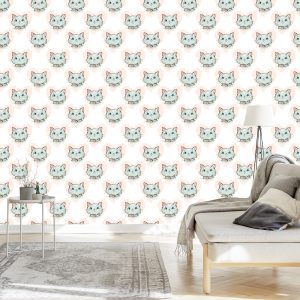 Papier Peint Pour Les Enfants - Chatons Souriants – Image 3