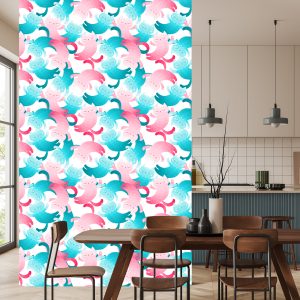 Papier Peint Pour Les Enfants - Chats Colorés – Image 4