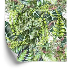 Papier Peint Plantes De La Nature Tropicale – Image 2
