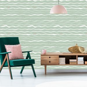 Papier Peint Rayures - Vagues Irrégulières – Image 6