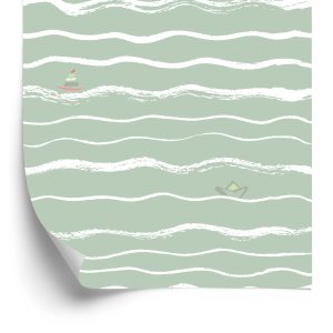 Papier Peint Rayures - Vagues Irrégulières – Image 2