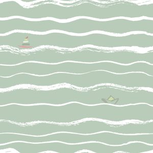 Papier Peint Rayures - Vagues Irrégulières – Image 1