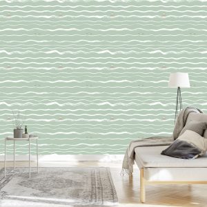 Papier Peint Rayures - Vagues Irrégulières – Image 3