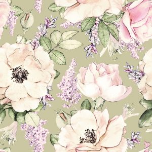 Papier Peint Pivoines Aux Couleurs Douces – Image 1