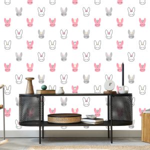 Papier Peint Lapins Dans Les Couronnes – Image 5