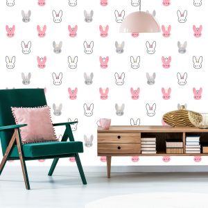 Papier Peint Lapins Dans Les Couronnes – Image 6
