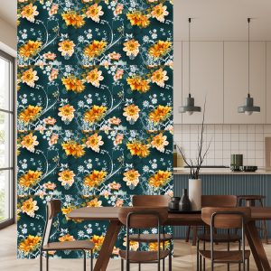 Papier Peint Fleurs Anciennes – Image 4