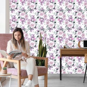 Papier Peint Roses Délicates – Image 7