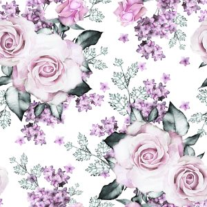 Papier Peint Roses Délicates – Image 1
