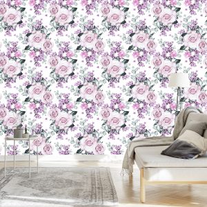 Papier Peint Roses Délicates – Image 3