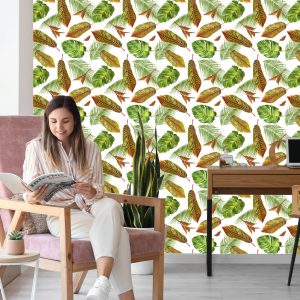 Papier Peint Feuilles De Palmiers Tropicaux – Image 7