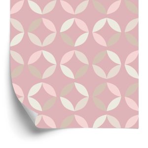 Papier Peint Motifs Géométriques Pastels – Image 2