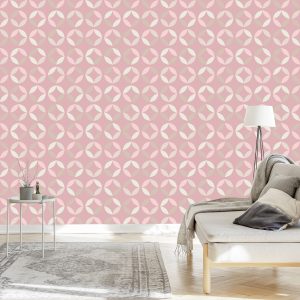 Papier Peint Motifs Géométriques Pastels – Image 3