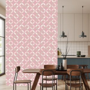Papier Peint Motifs Géométriques Pastels – Image 4