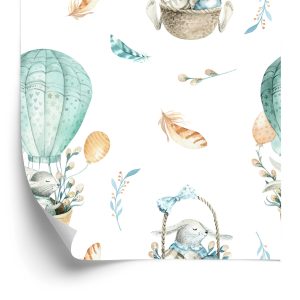 Papier Peint Animaux Et Ballons – Image 2