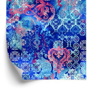 Papier Peint Motifs Géométriques Ethniques – Image 2