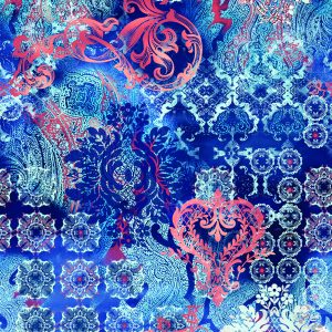 Papier Peint Motifs Géométriques Ethniques – Image 1
