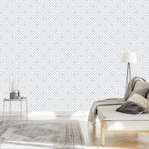 Papier Peint Géométrique - Vintage – Image 3