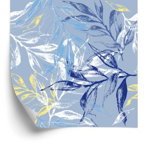 Papier Peint Feuilles Colorées – Image 2