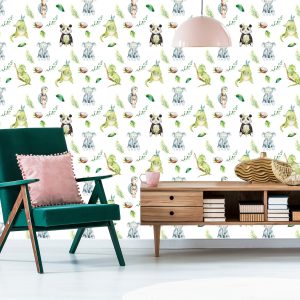 Papier Peint Animaux Parmi Les Feuilles – Image 6