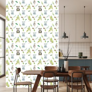 Papier Peint Animaux Parmi Les Feuilles – Image 4