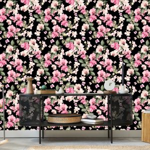 Papier Peint Pour Une Chambre Nature Fleurs Orchidée Orchidée – Image 5