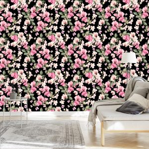 Papier Peint Pour Une Chambre Nature Fleurs Orchidée Orchidée – Image 3