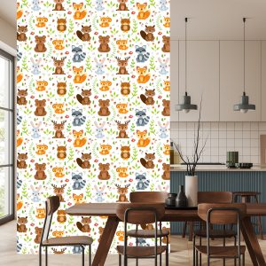 Papier Peint Pour Les Enfants - Amis De La Forêt – Image 4