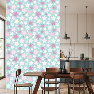 Papier Peint Pour Les Enfants - Belles Étoiles Colorées – Image 4