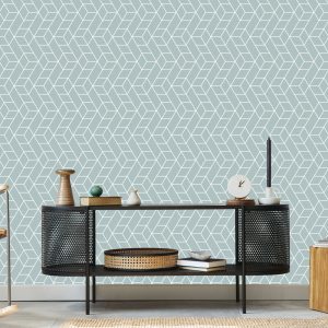 Papier Peint Motif Géométrique - Cubes – Image 5