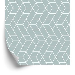Papier Peint Motif Géométrique - Cubes – Image 2