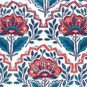Papier Peint Belles Fleurs Colorées – Image 1