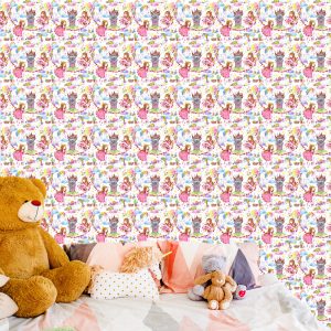 Papier Peint Pour Les Enfants Licornes Princesse De Conte De Fées – Image 6