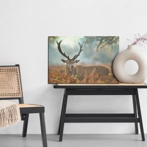 Peinture sur toile Un Cerf Magnifique À La Saison Du Rut – Image 6