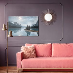 Peinture sur toile Lac Maligne, Canada – Image 4