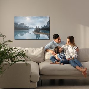 Peinture sur toile Lac Maligne, Canada – Image 7