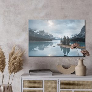 Peinture sur toile Lac Maligne, Canada – Image 3