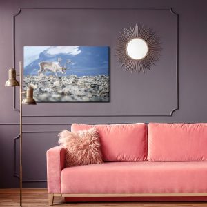 Peinture sur toile Rennes Sur Le Fond Des Montagnes – Image 4