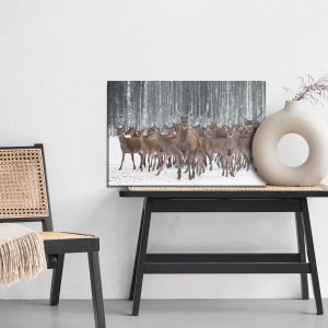 Peinture sur toile Cerf Parmi Les Biches – Image 6