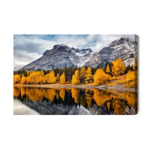 Peinture sur toile L'automne Dans Les Montagnes – Image 2
