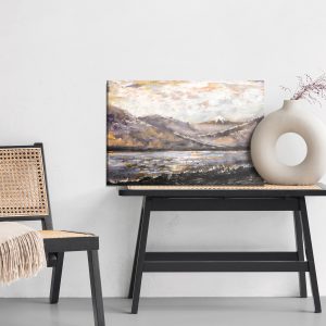 Peinture sur toile Paysage De Montagne Abstrait – Image 6