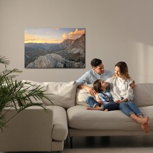 Peinture sur toile Chaîne De Montagnes Des Dolomites – Image 7