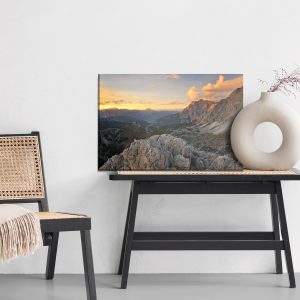 Peinture sur toile Chaîne De Montagnes Des Dolomites – Image 6