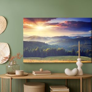 Peinture sur toile Carpates En Ukraine – Image 5