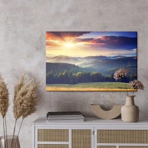 Peinture sur toile Carpates En Ukraine – Image 3