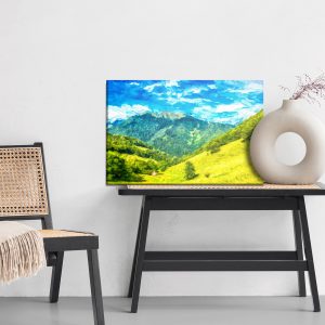 Peinture sur toile Paysage De Montagne Peint – Image 6